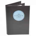 Bonded Leather Book Style 4 View Menu Cover (5 1/2"x8 1/2")
